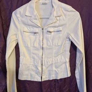 White dress jacket